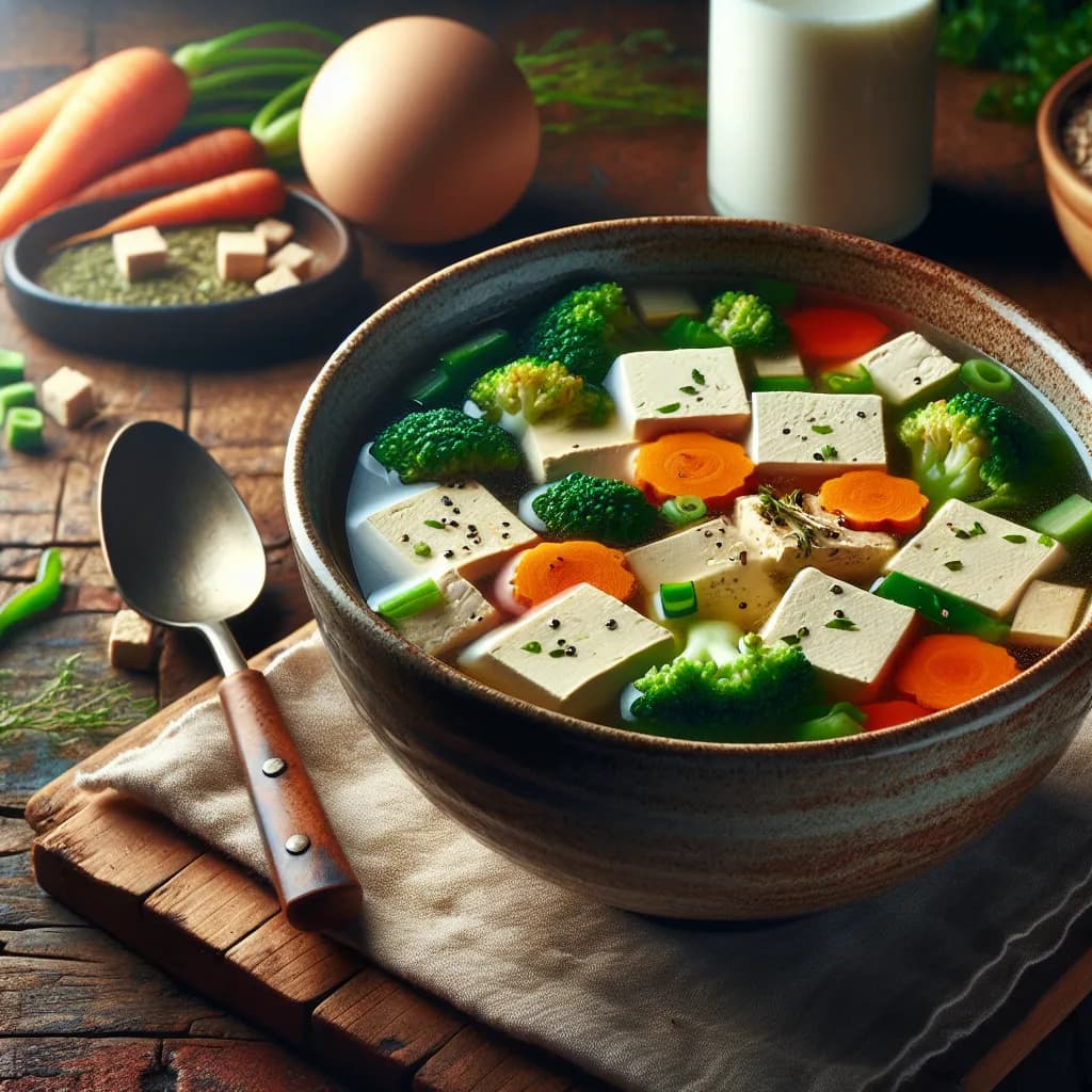 Classic Vegetarian Tofu Soup
