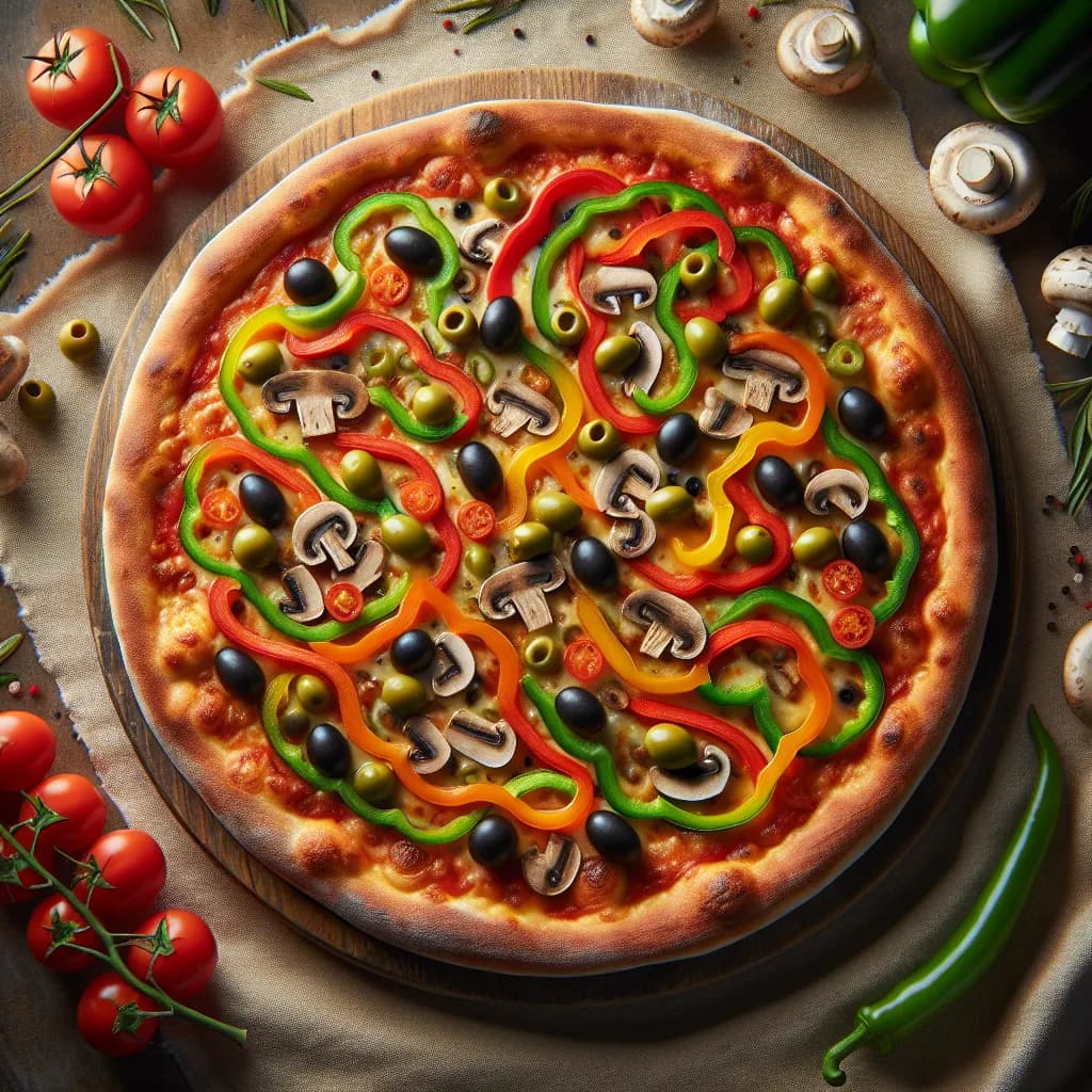 Classic Veggie Pizza