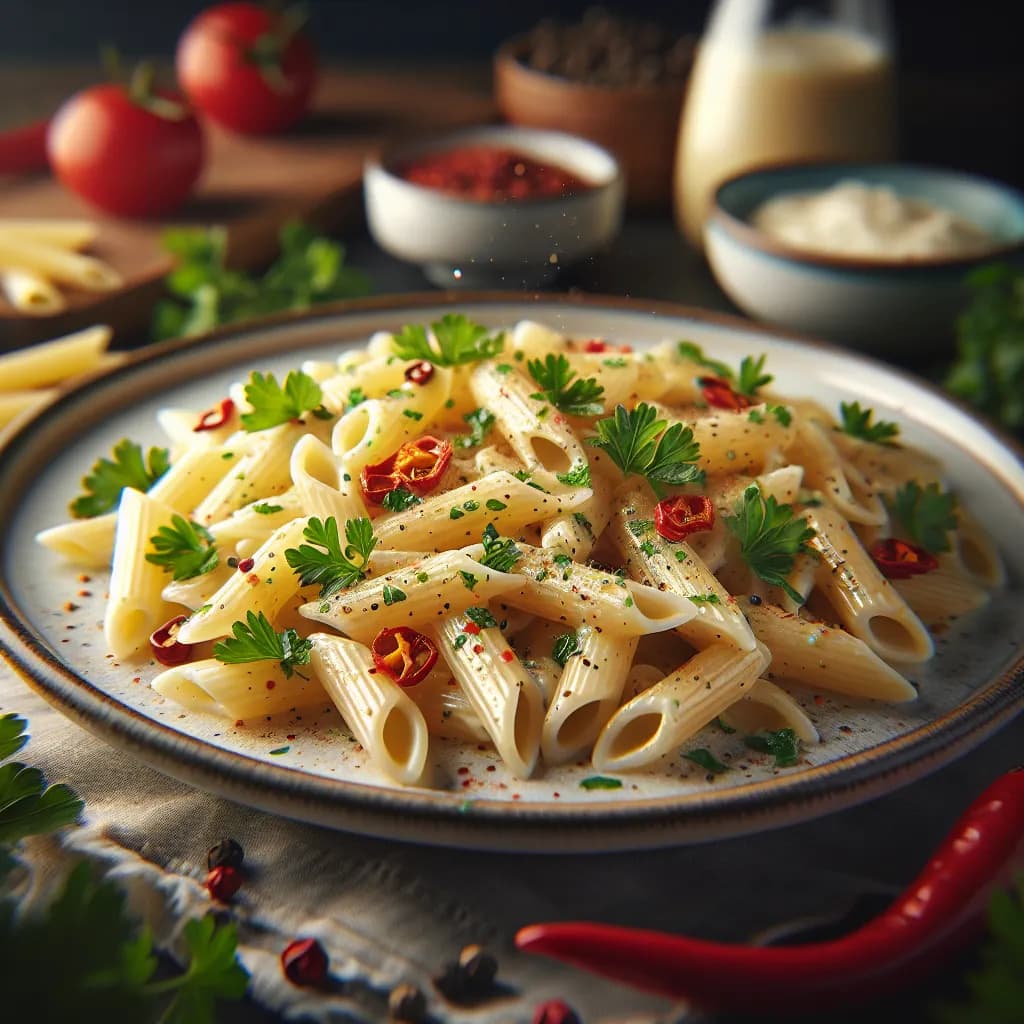 Classic White Sauce Pasta