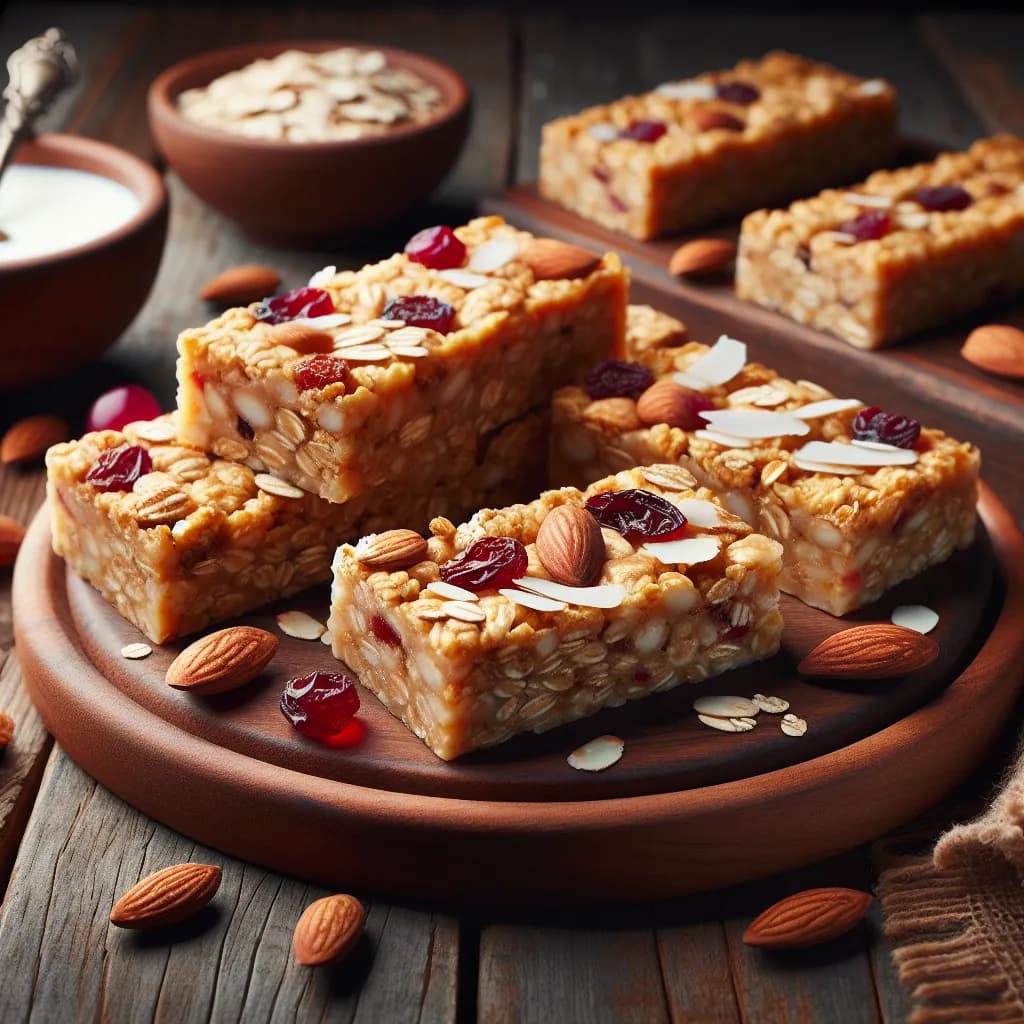 Classic Yogurt Baked Granola Bars