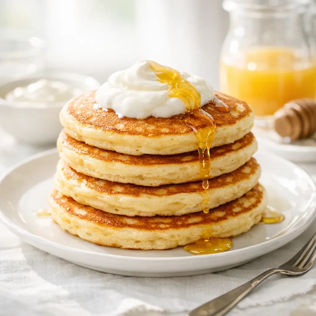 Classic Yogurt Pancakes