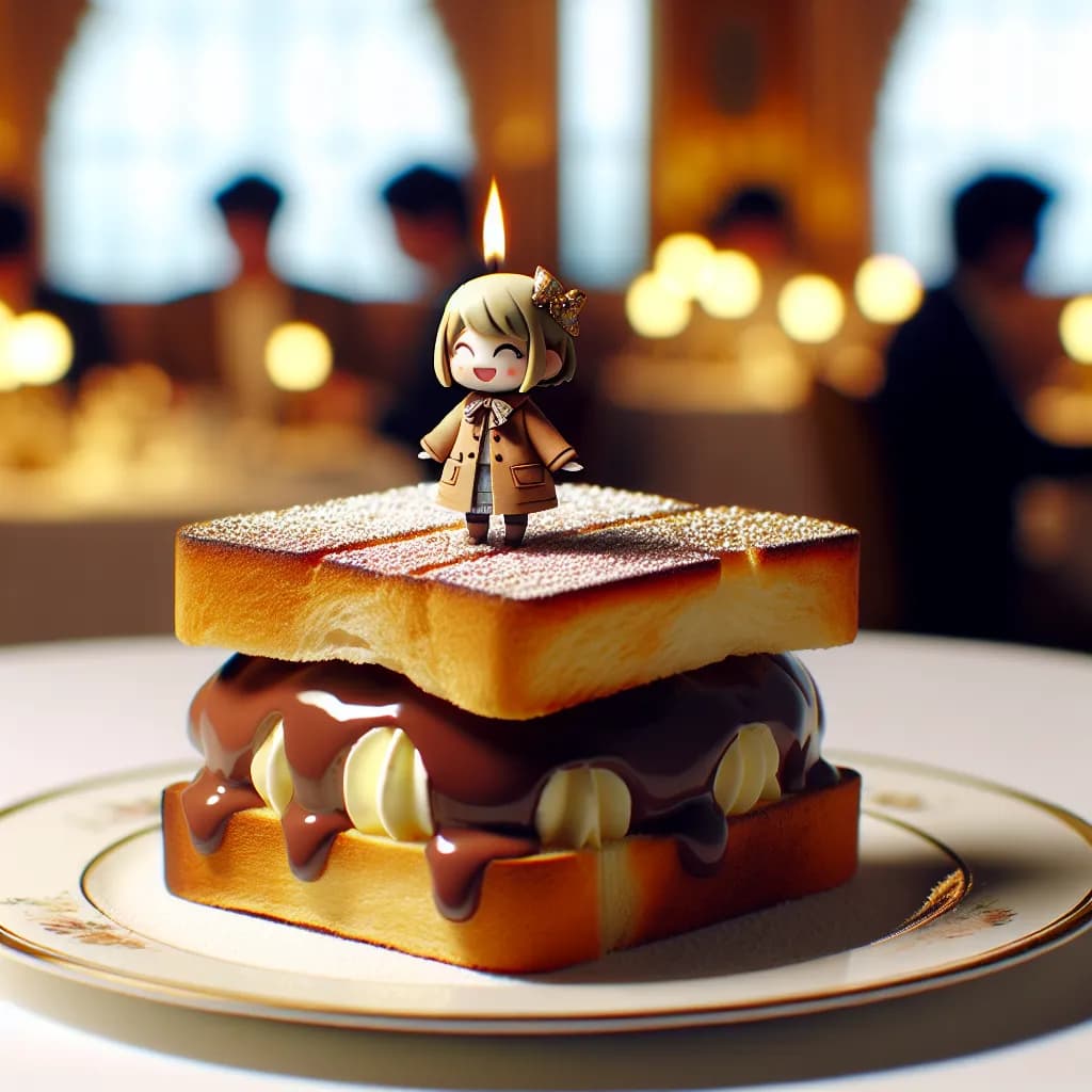 Cloe Candle Girl Chocolate Sandwich