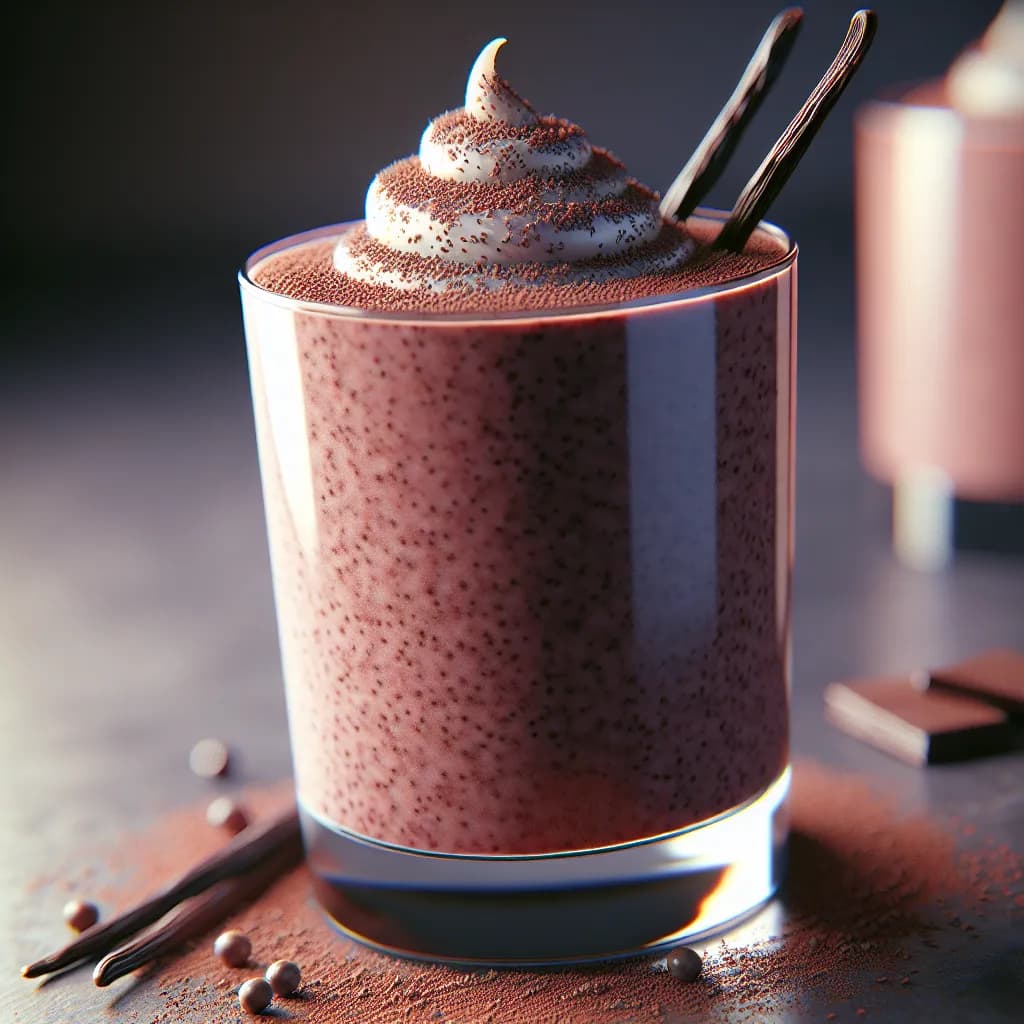 Cocoa Chia Smoothie