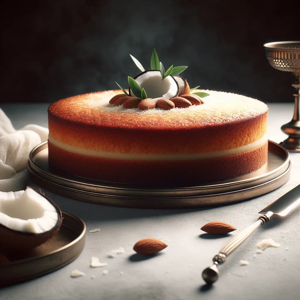 Coconut Almond Flour Cake