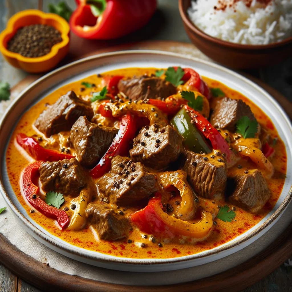 Coconut Beef Curry