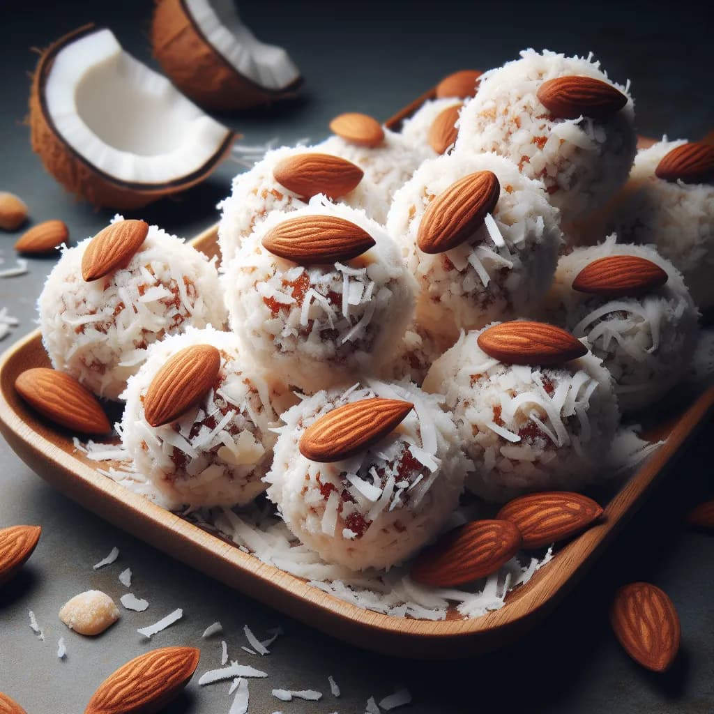 Coconut Date Balls