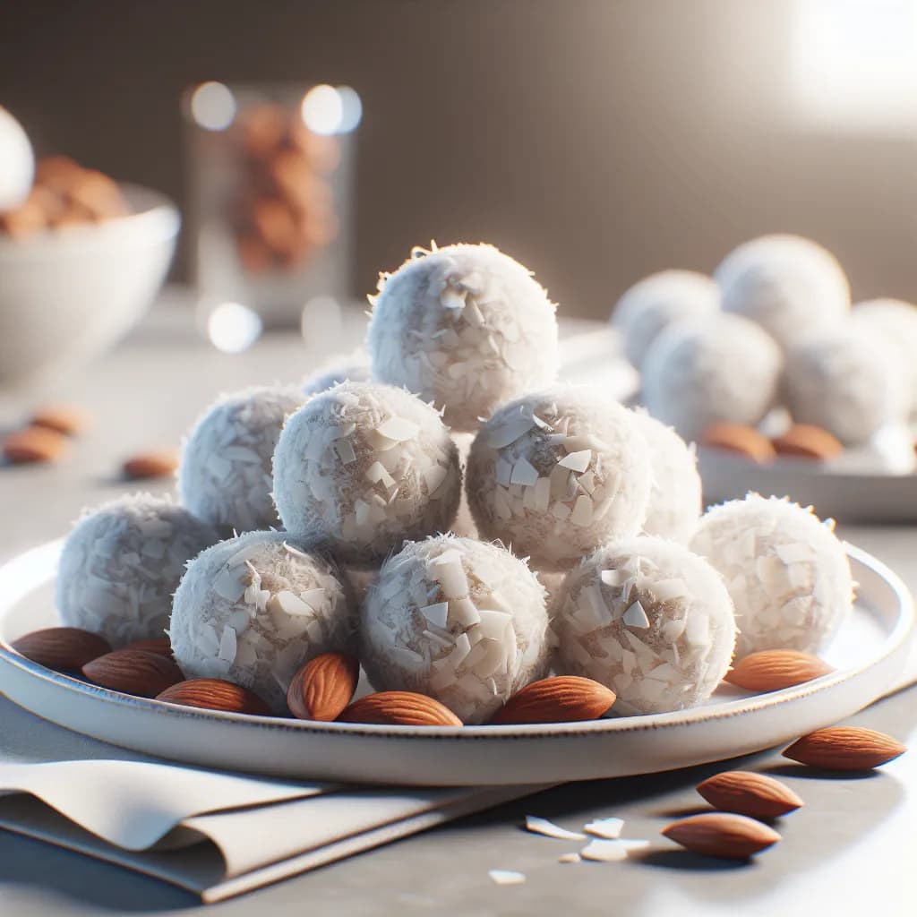 Coconut and Almond Bliss Balls