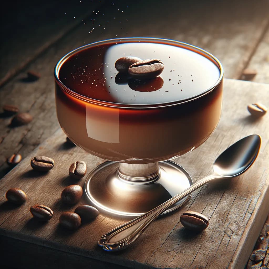 Coffee Flavored Panna Cotta