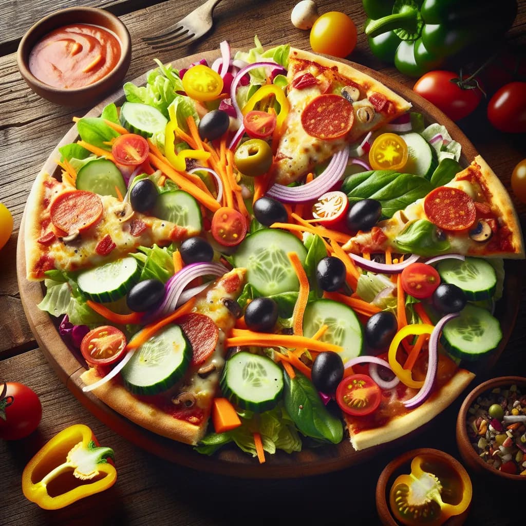 Cold Pizza Salad