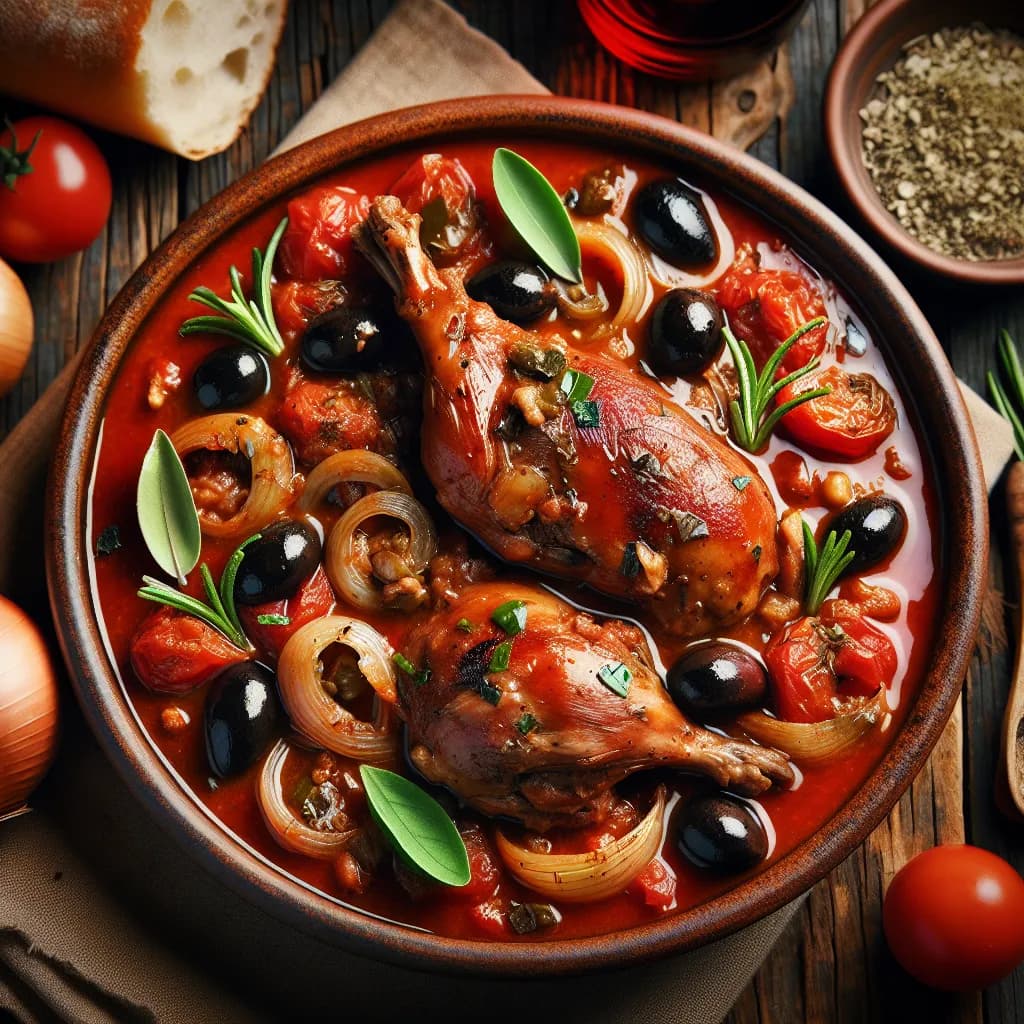 Coniglio alla Cacciatora