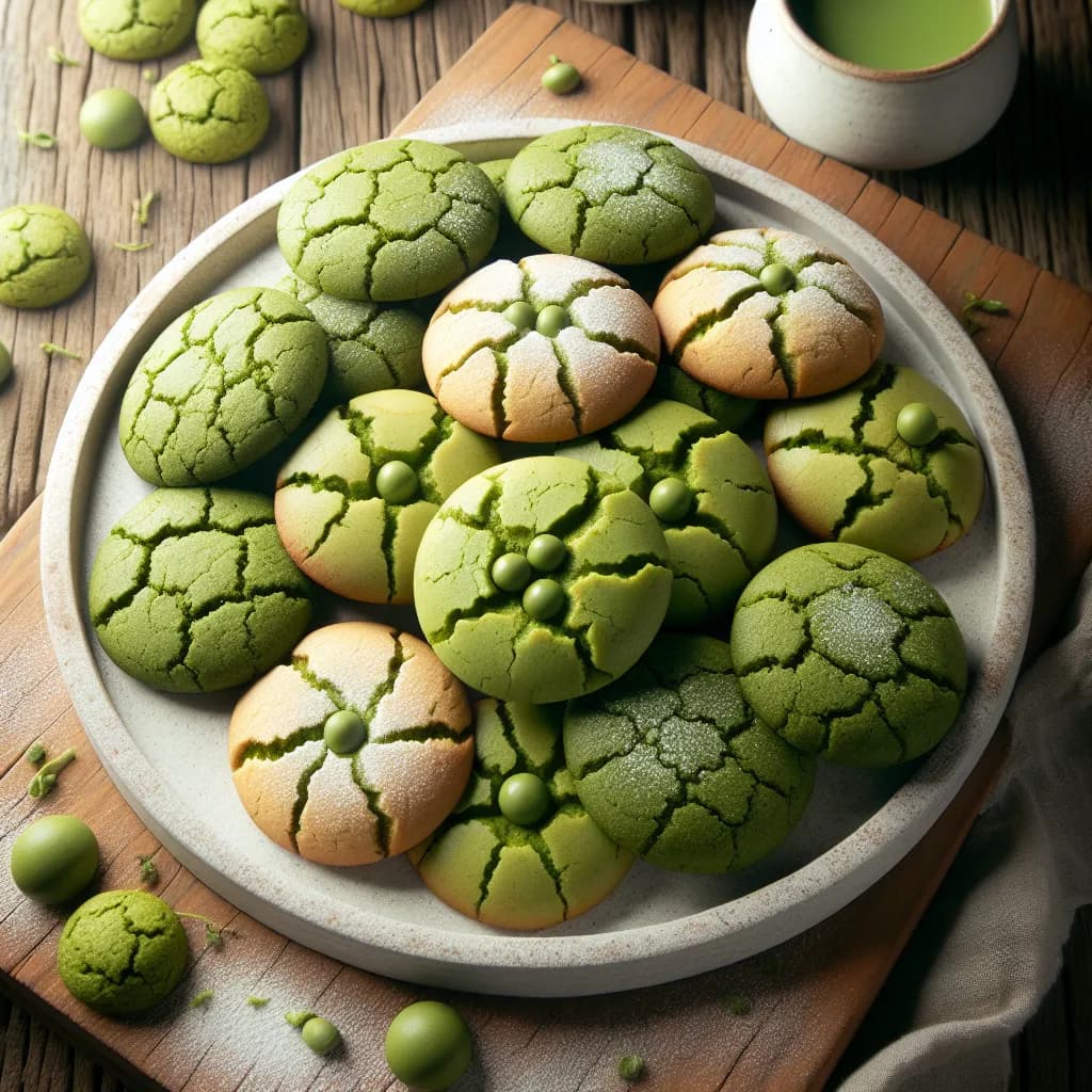 Cookies au Matcha