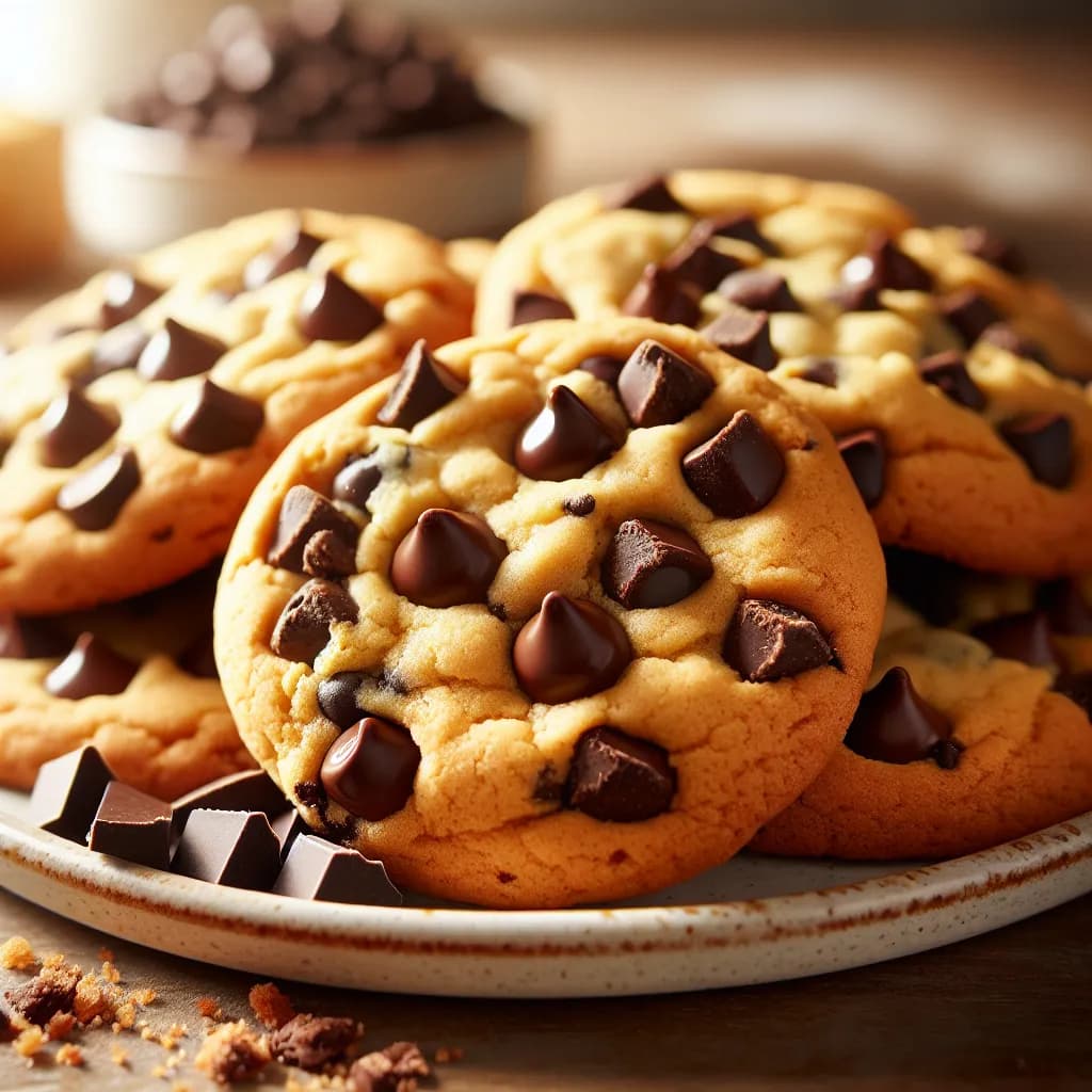 Cookies con Gocce di Cioccolato Classici