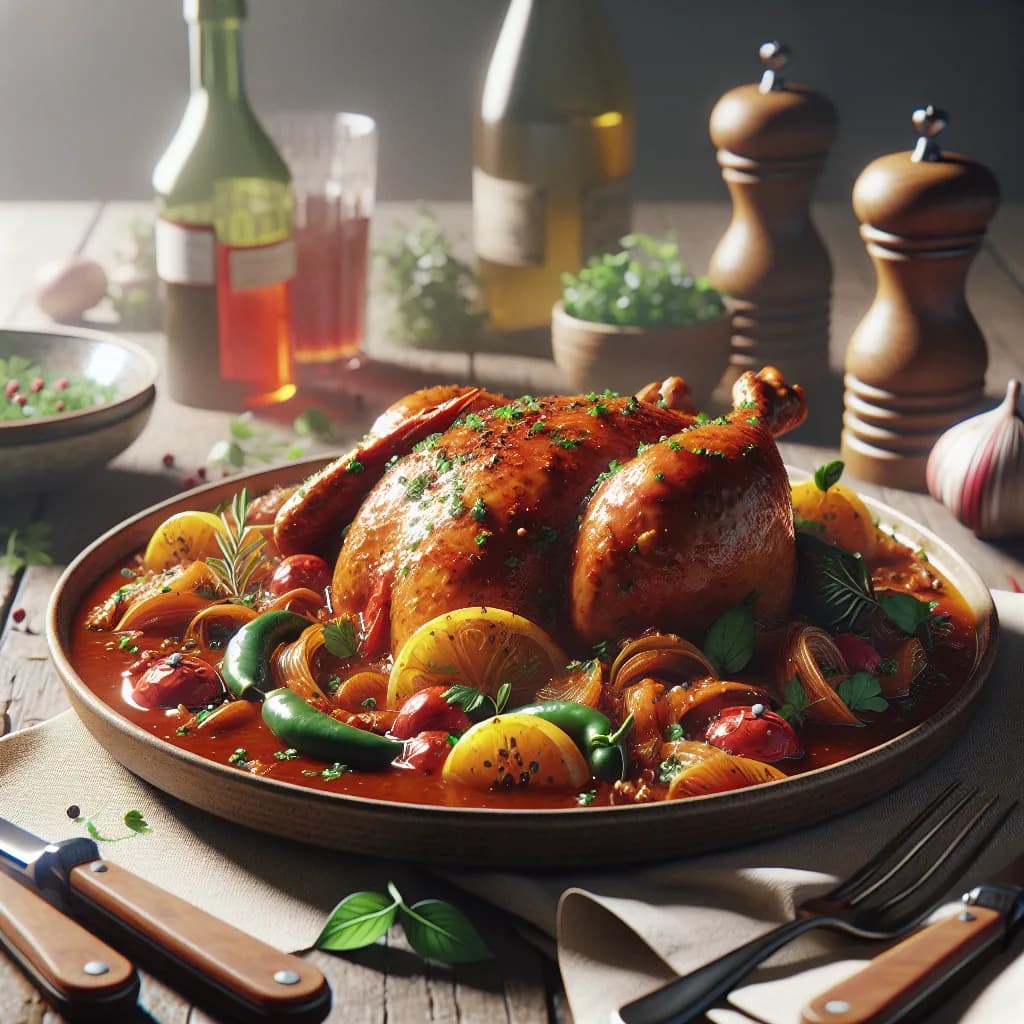 Coq au Vin Picante