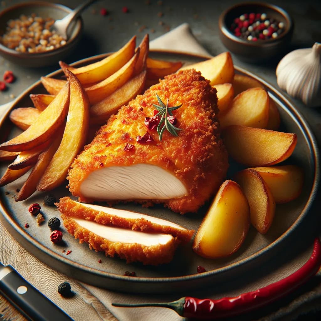 Cordon Bleu de Poulet Épicé