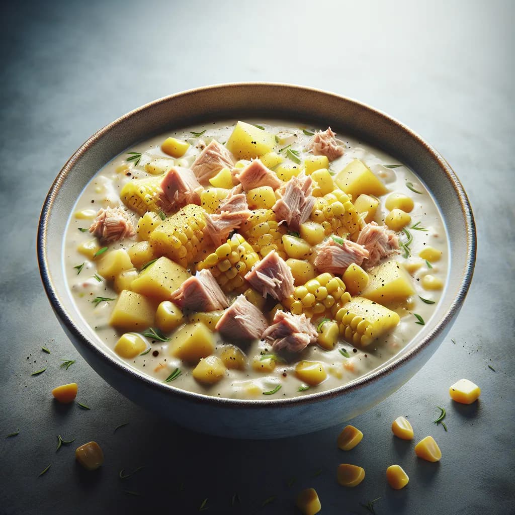Corn and Tuna Chowder