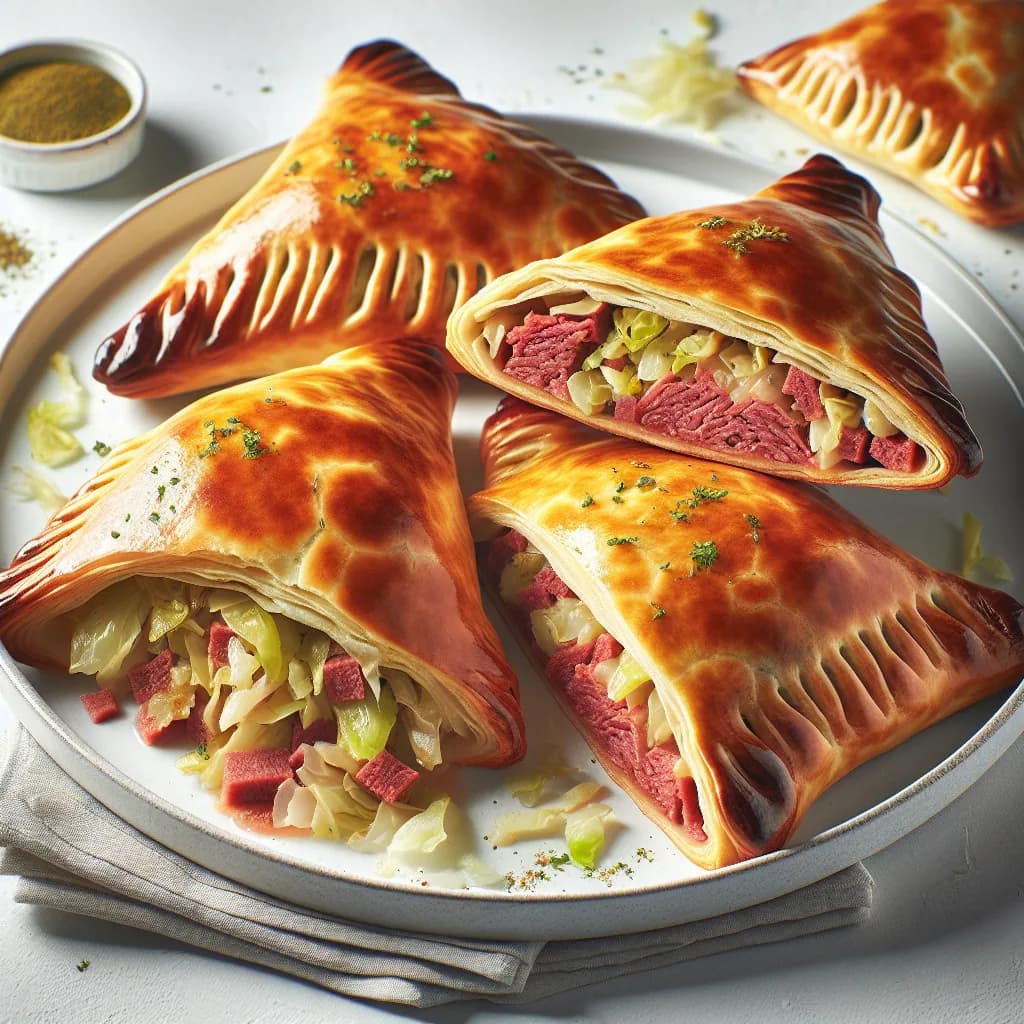 Corned Beef and Cabbage Turnovers