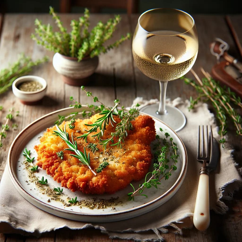 Cotoletta di Pollo con Erbe Aromatiche