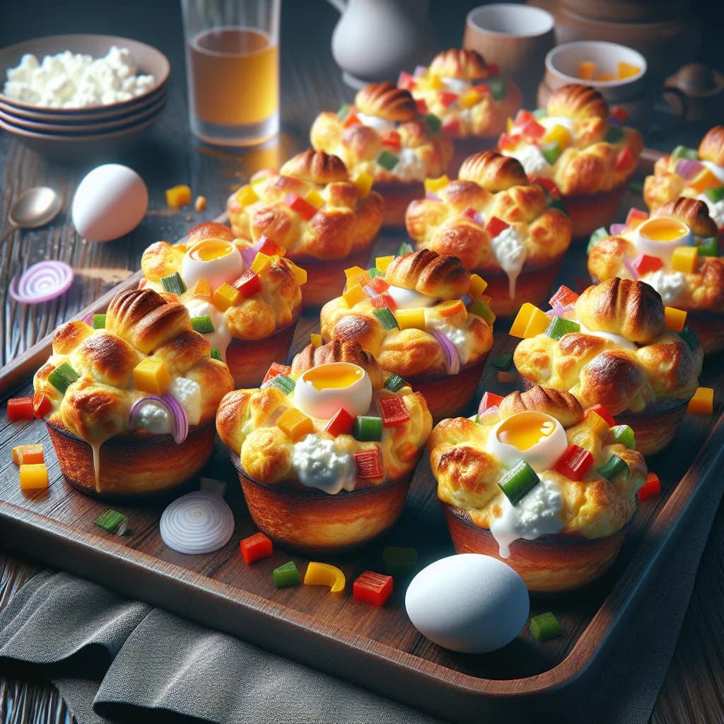 Cottage Cheese and Egg Muffins