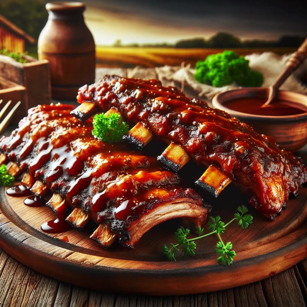 Country-Style Pork Ribs with BBQ Sauce