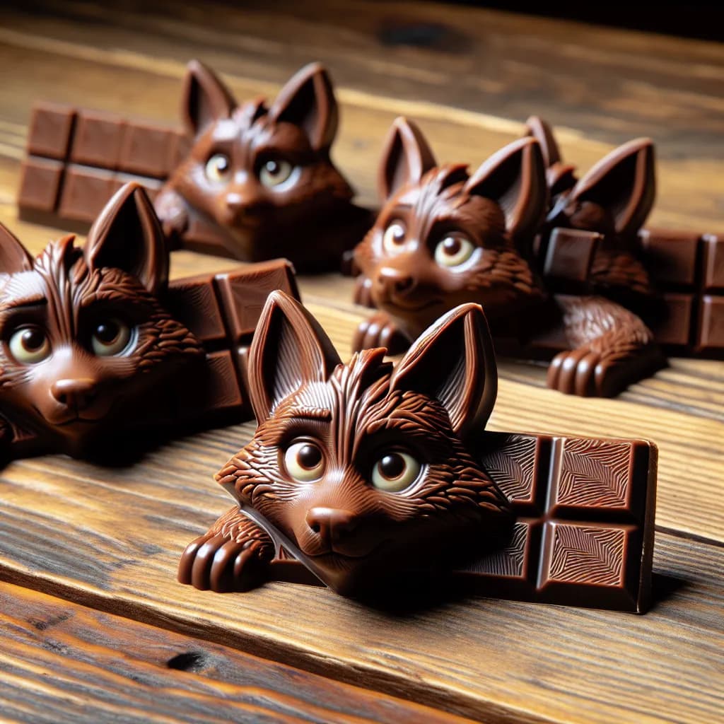 Courage the Cowardly Dog's Courageous Chocolate Bars