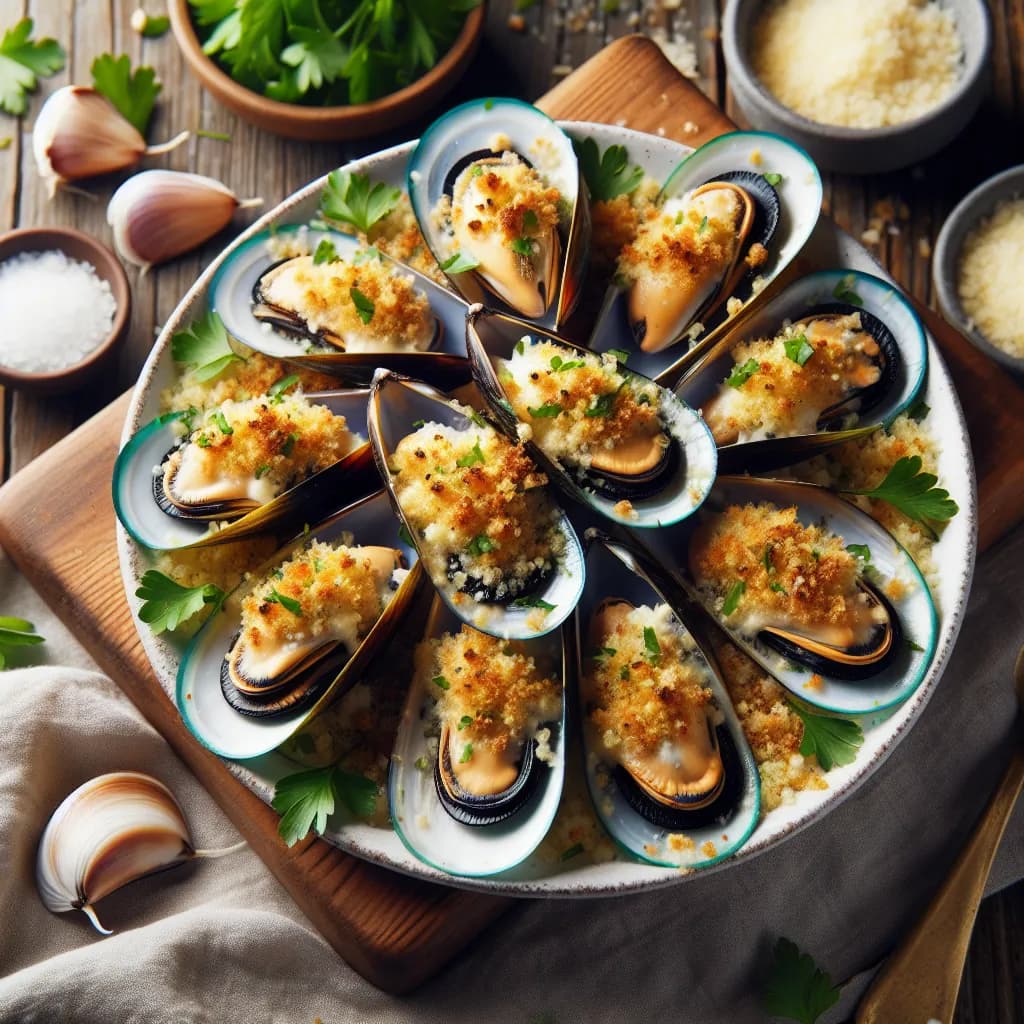 Cozze Gratinate