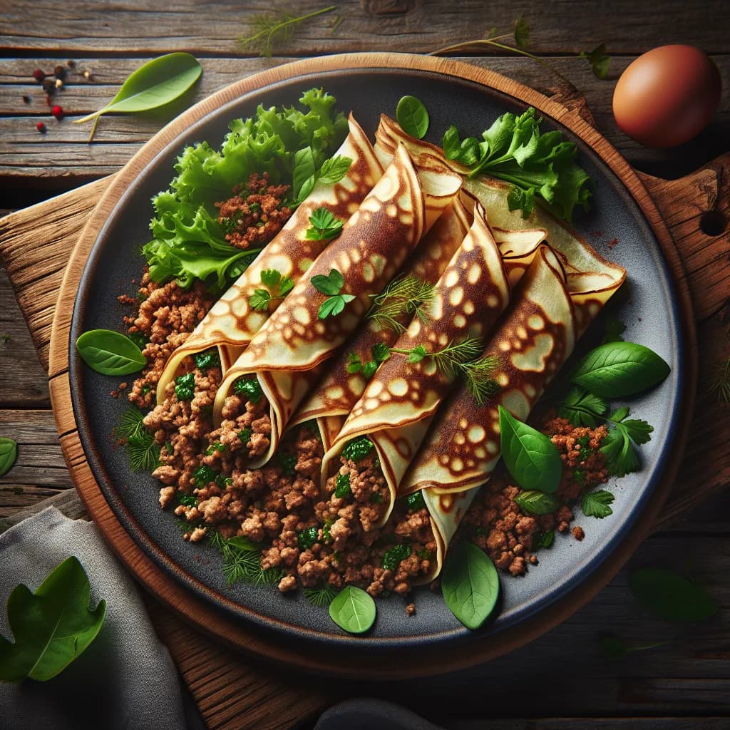 Crêpes à la Viande