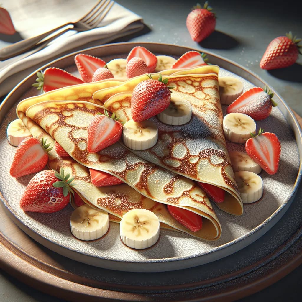 Crêpes Fraise-Banane