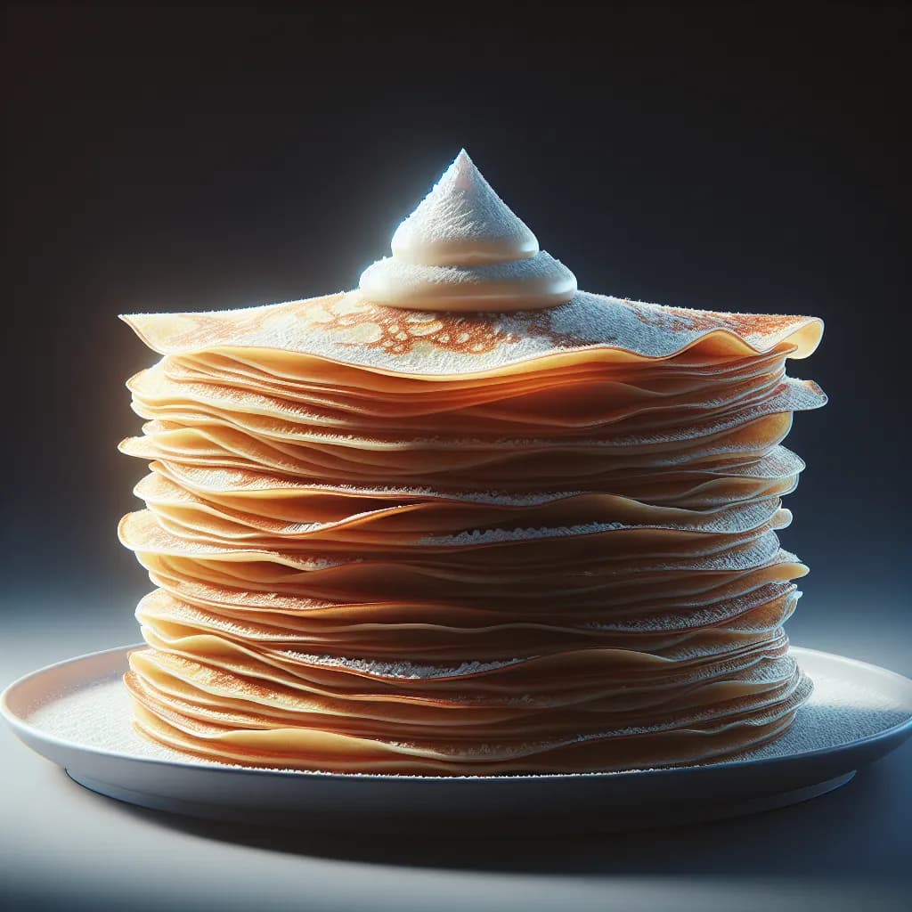 Crêpes au Lait en Poudre