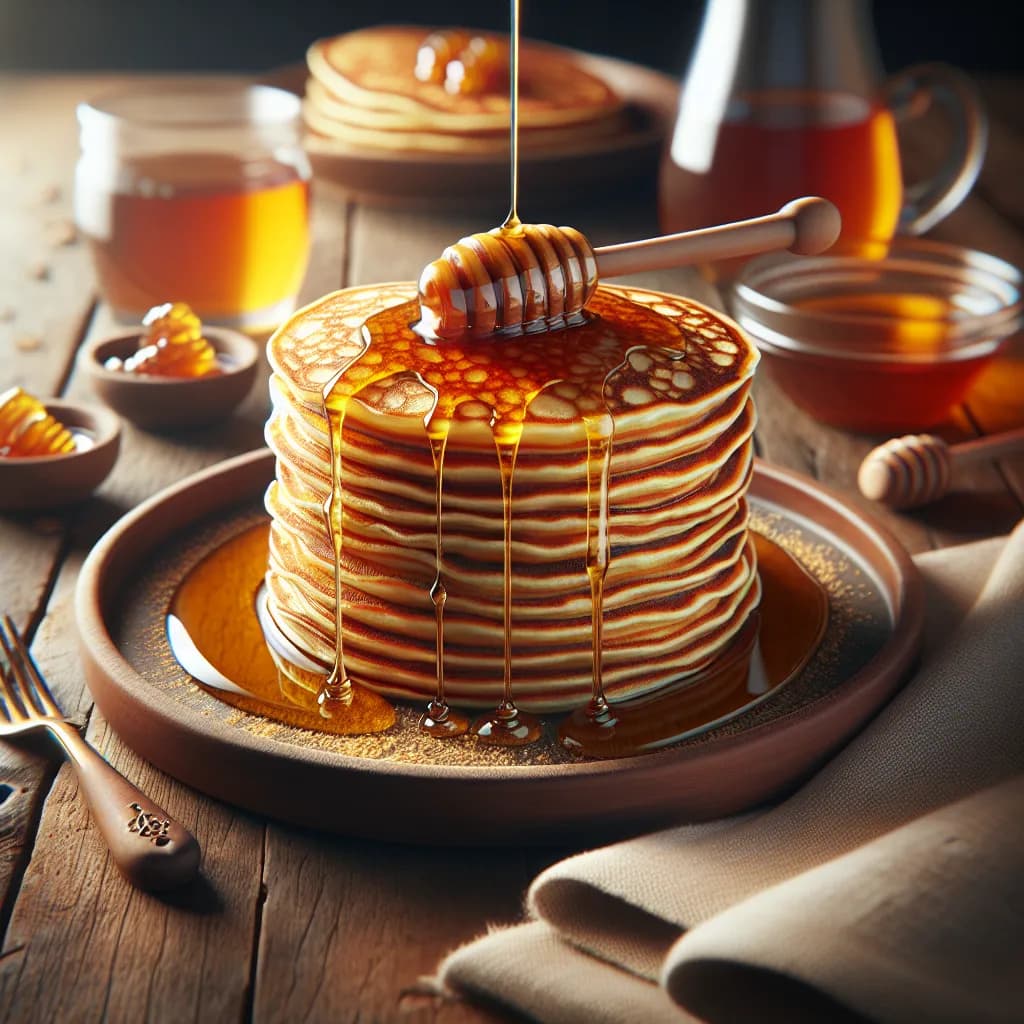 Crêpes au Miel