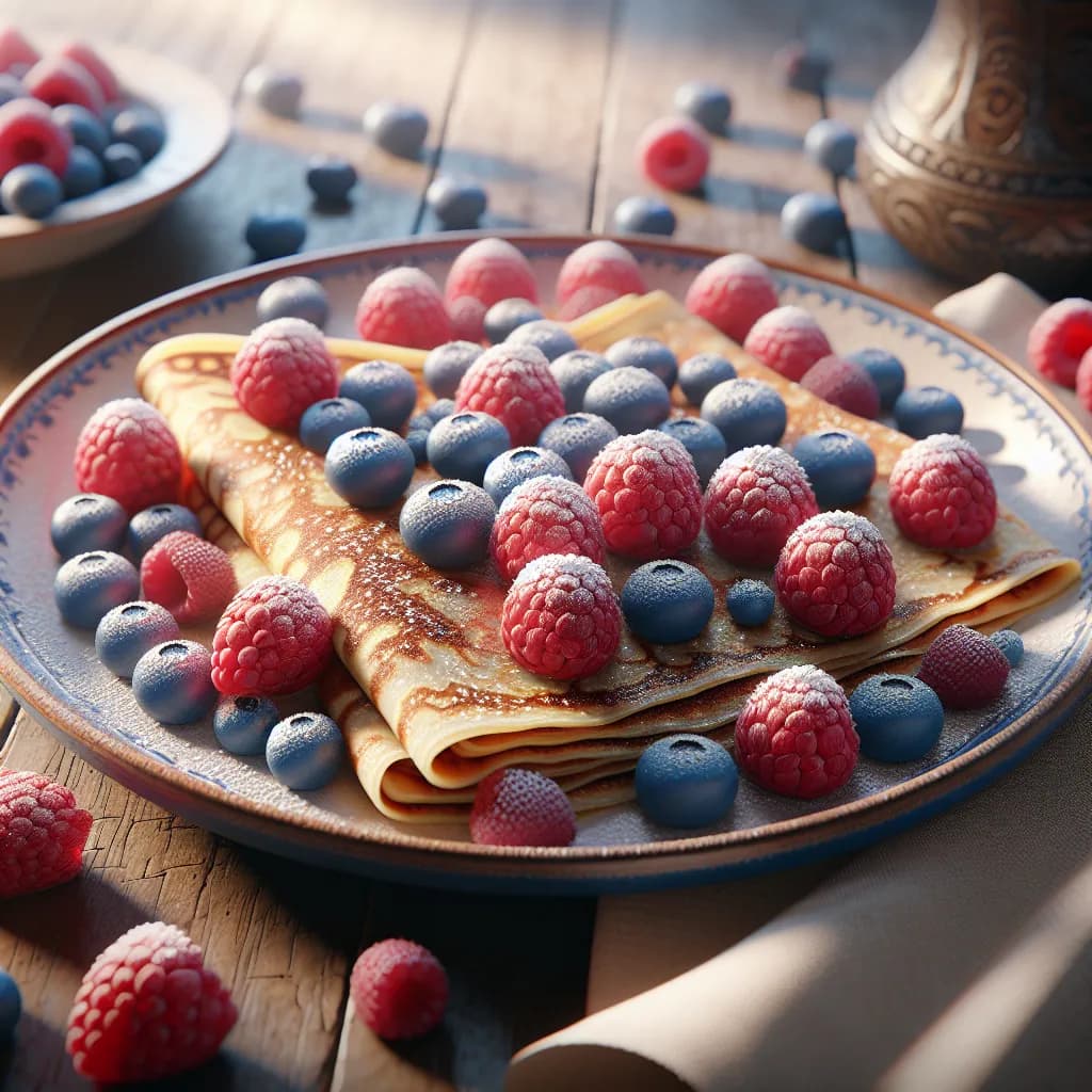 Crêpes aux Fruits du Matin