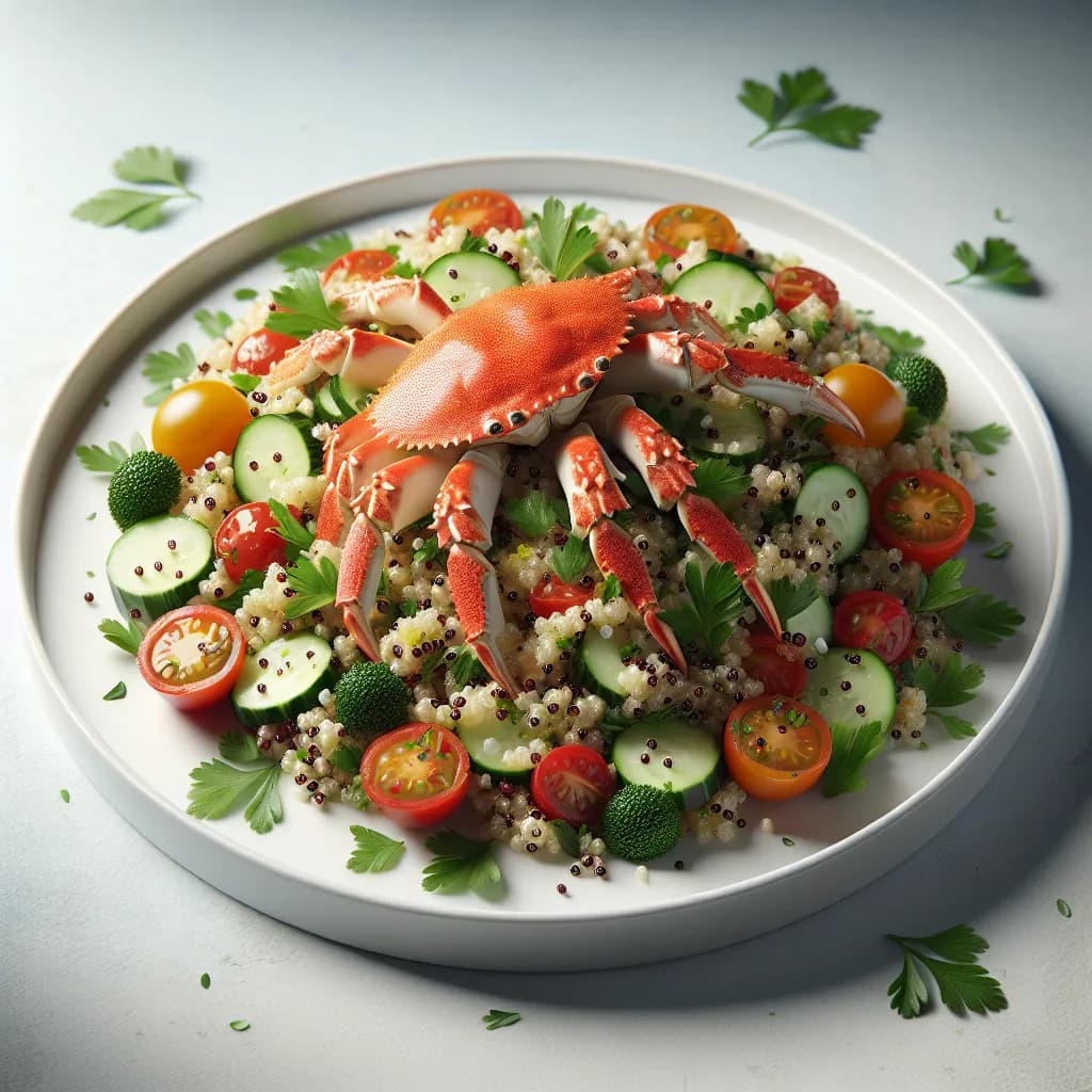Crab Quinoa Salad