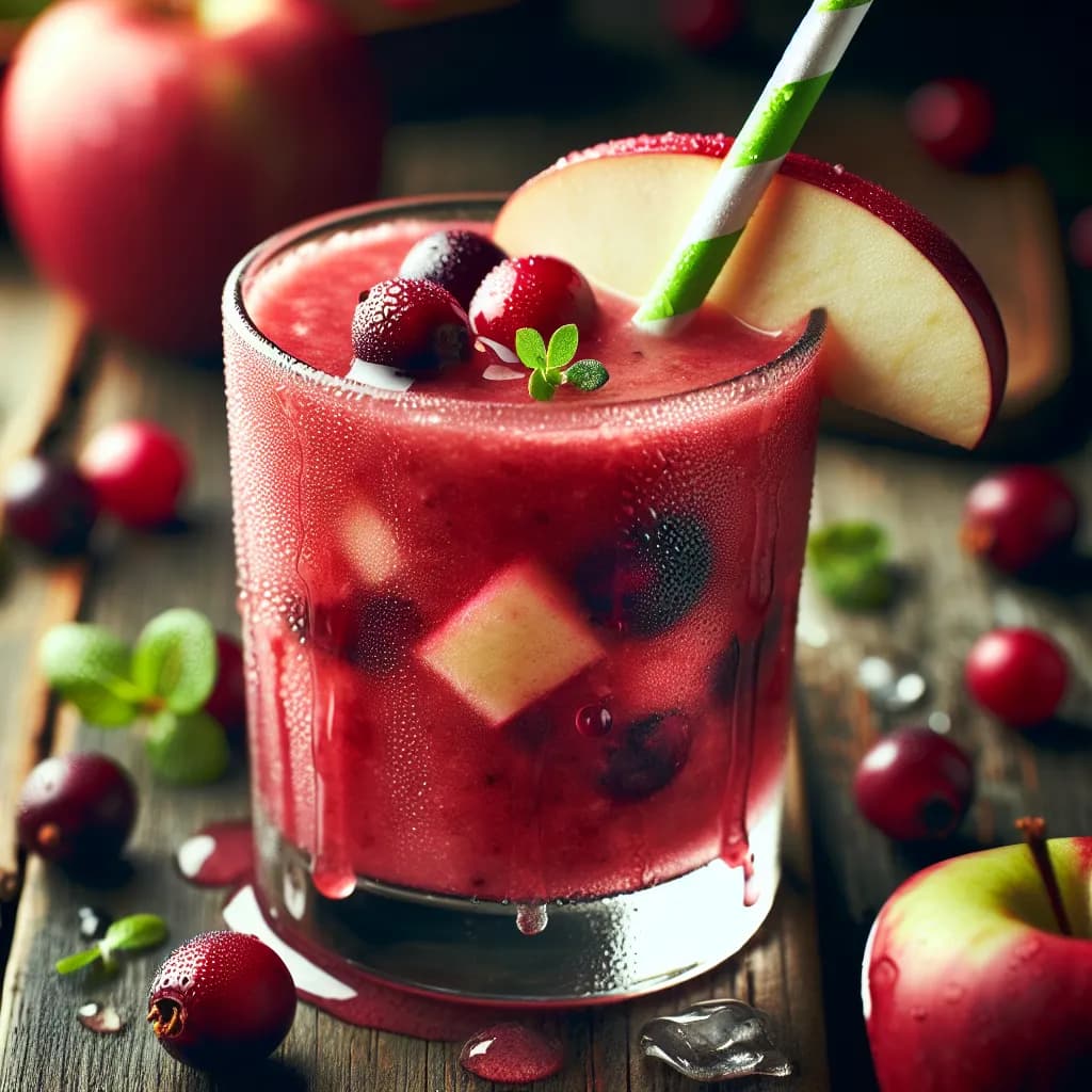 Cranberry Apple Smoothie