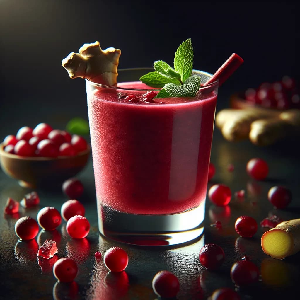 Cranberry Ginger Smoothie