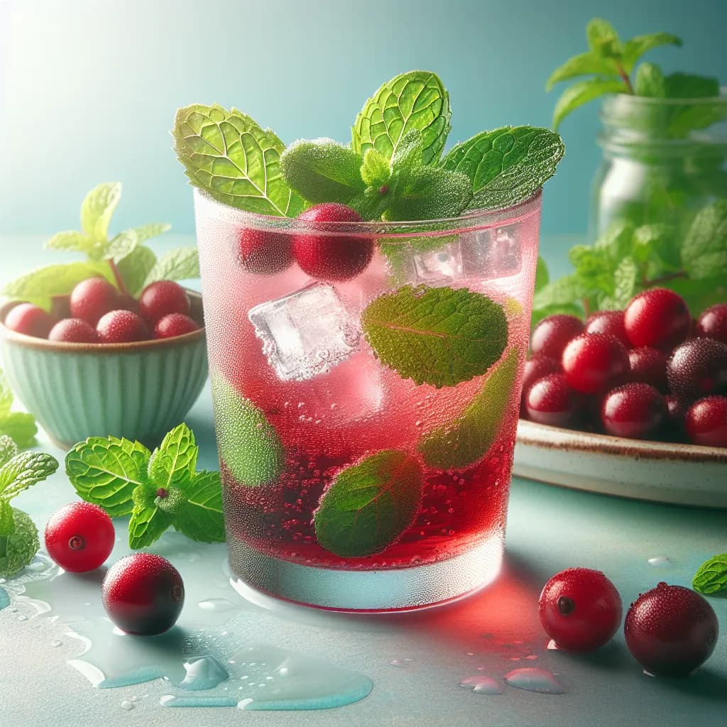 Cranberry Mint Cooler