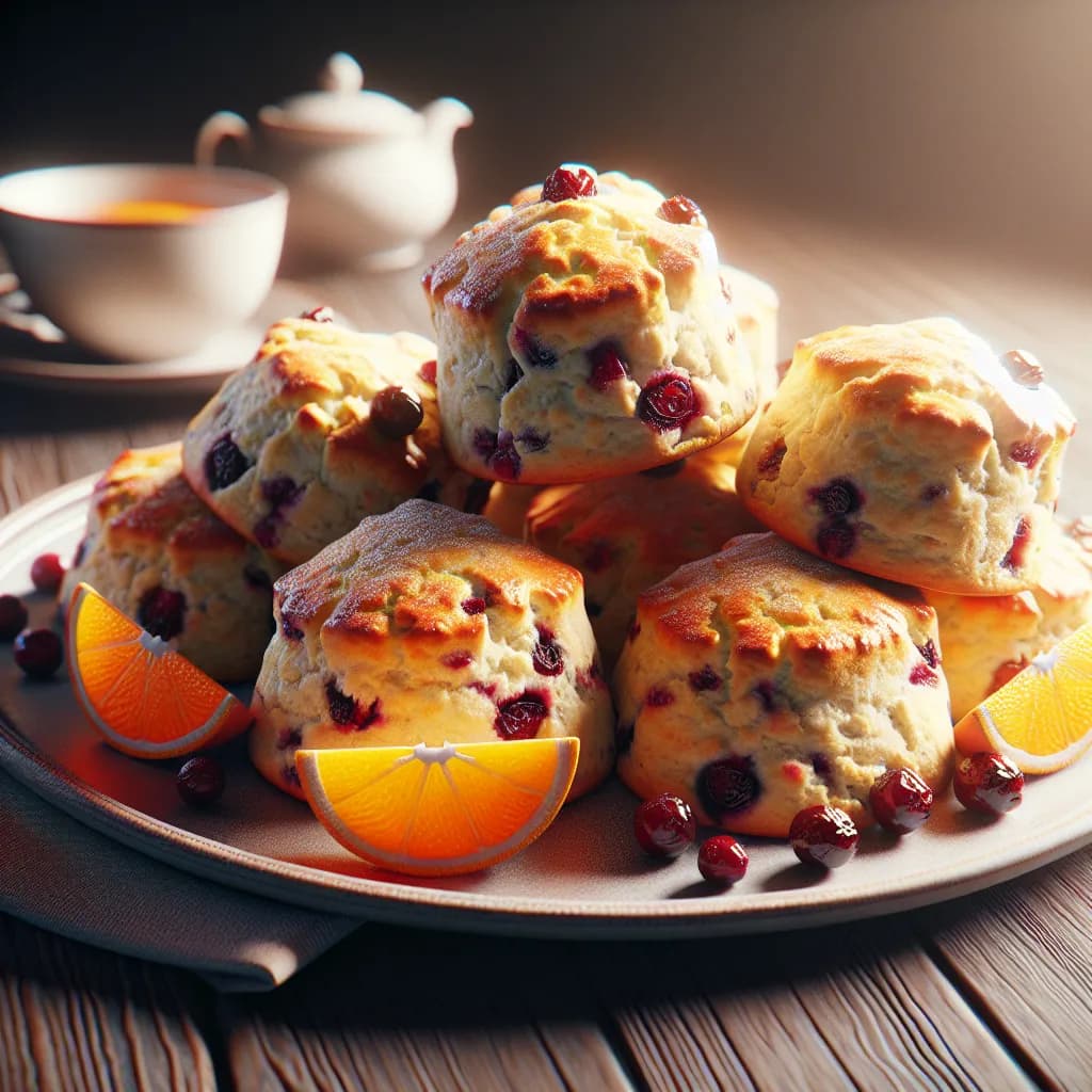 Cranberry Orange Scones