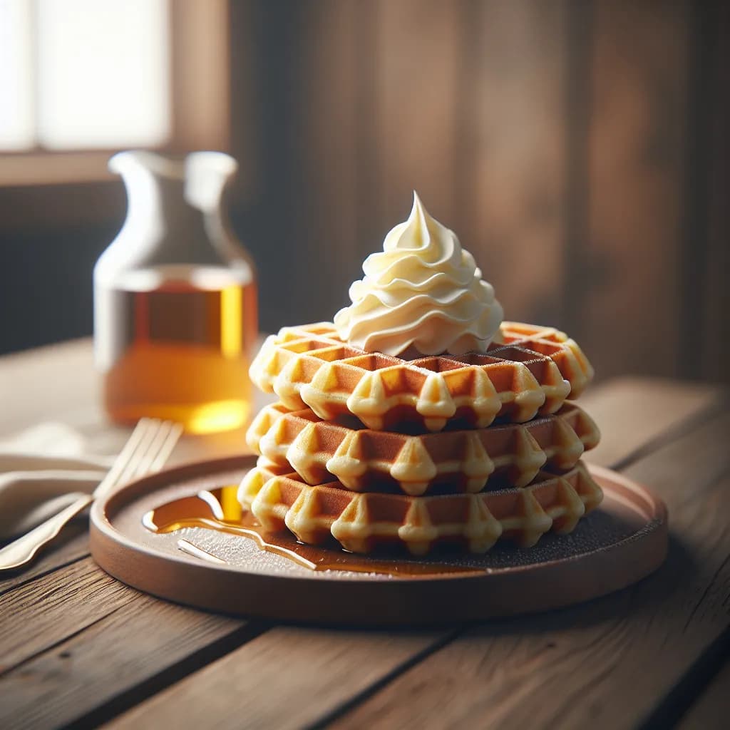 Cream Cheese Waffles