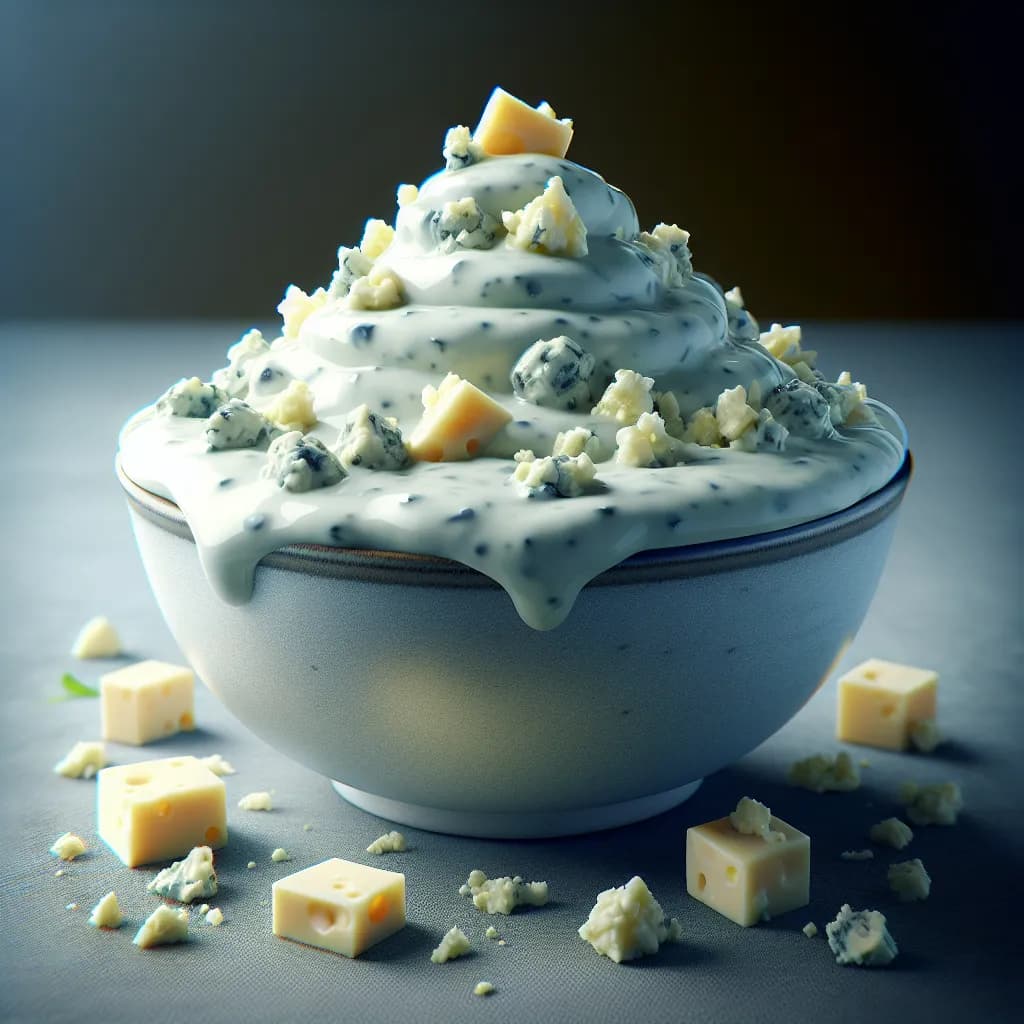 Creamy Blue Cheese Salad Dressing