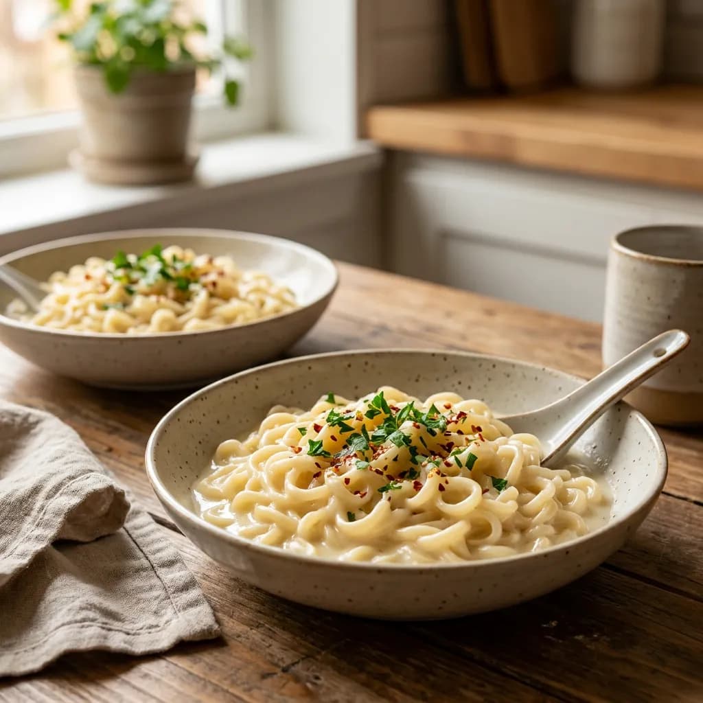 Creamy Butter Milk Instant Noodles