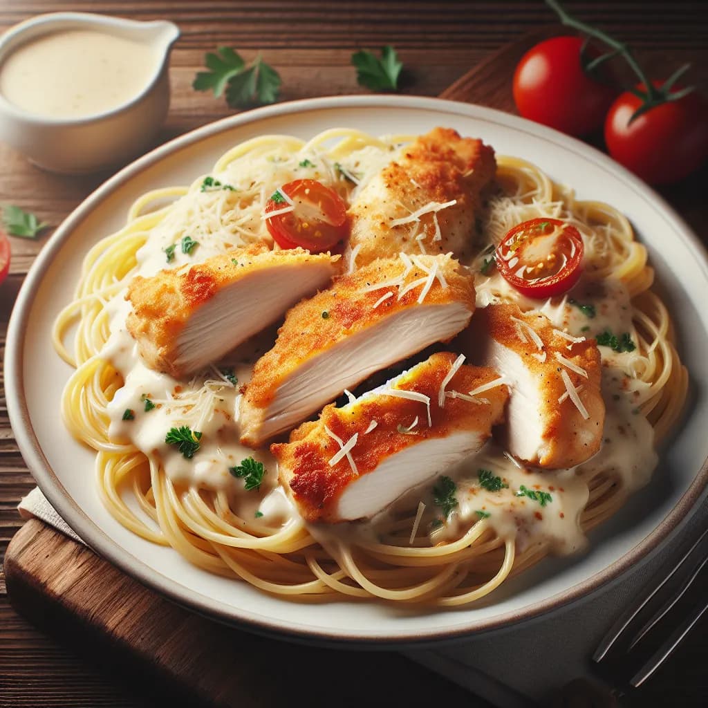 Creamy Chicken Parmesan