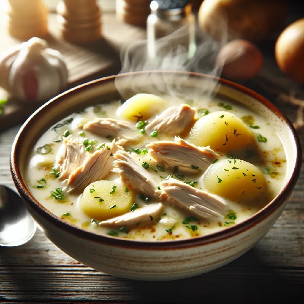 Creamy Chicken Potato Soup