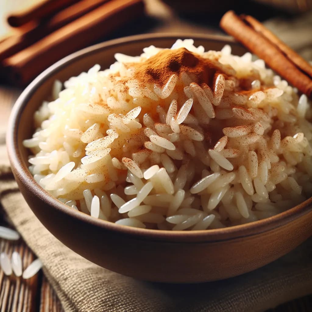 Creamy Cinnamon Jasmine Rice