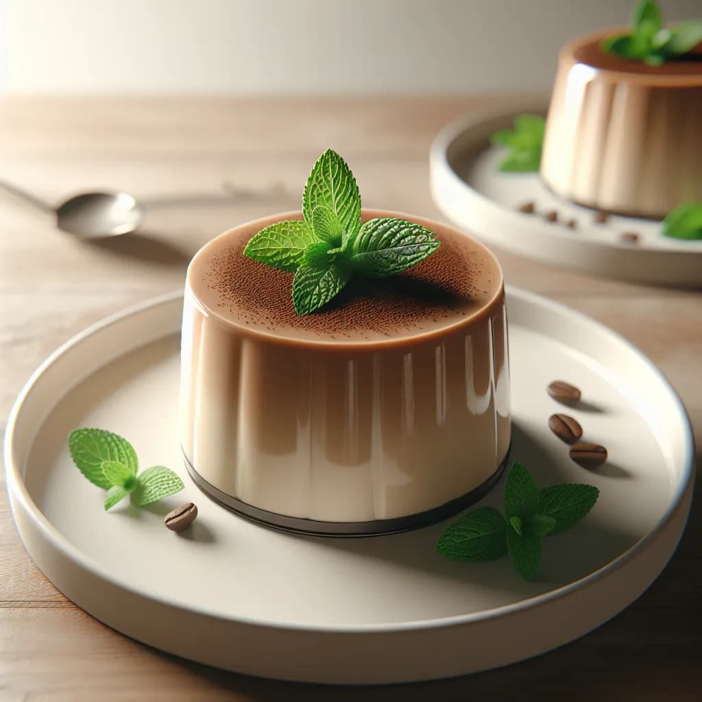 Creamy Coffee Panna Cotta