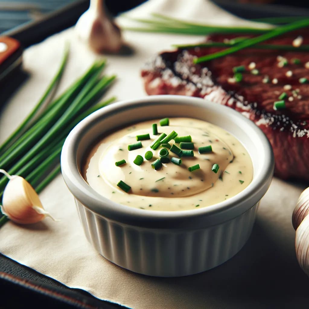 Creamy Garlic Sauce for Steak
