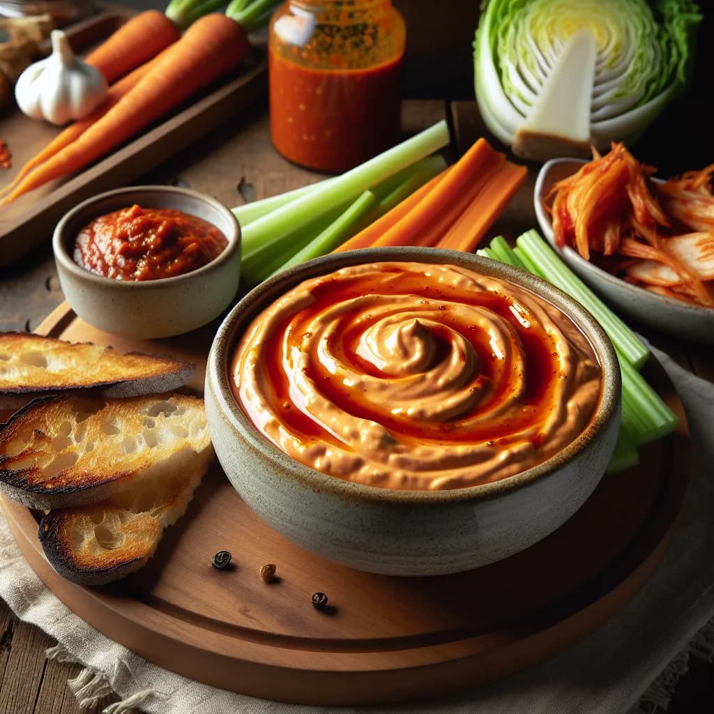 Creamy Kimchi Dip