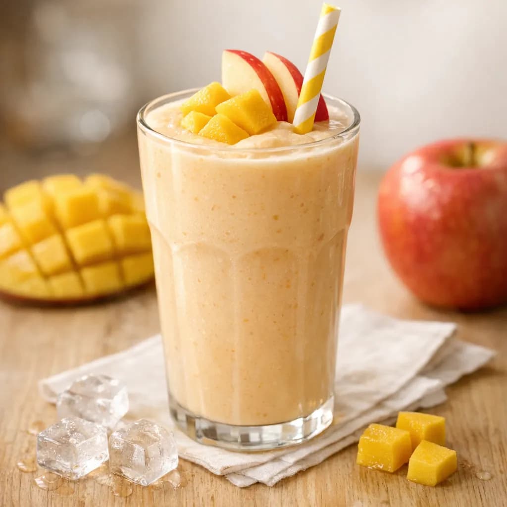 Creamy Mango Apple Smoothie