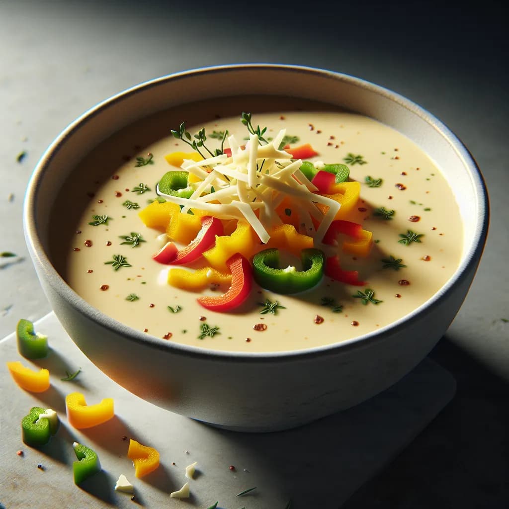 Creamy Potato and Cheese Soup