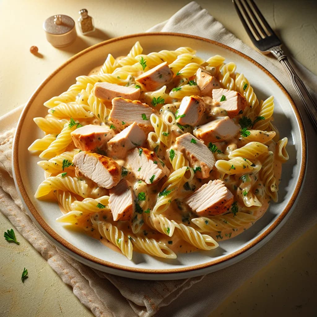 Creamy Turkey Pasta