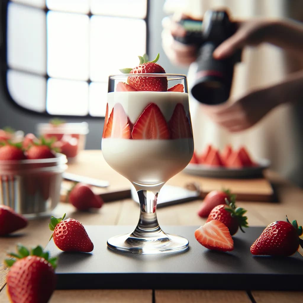 Crema di Cocco e Fragole