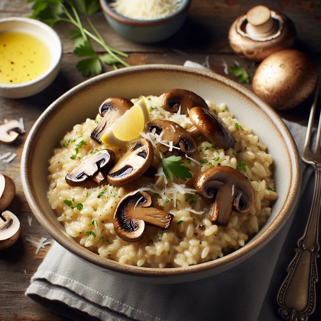 Cremiges Steinpilzrisotto