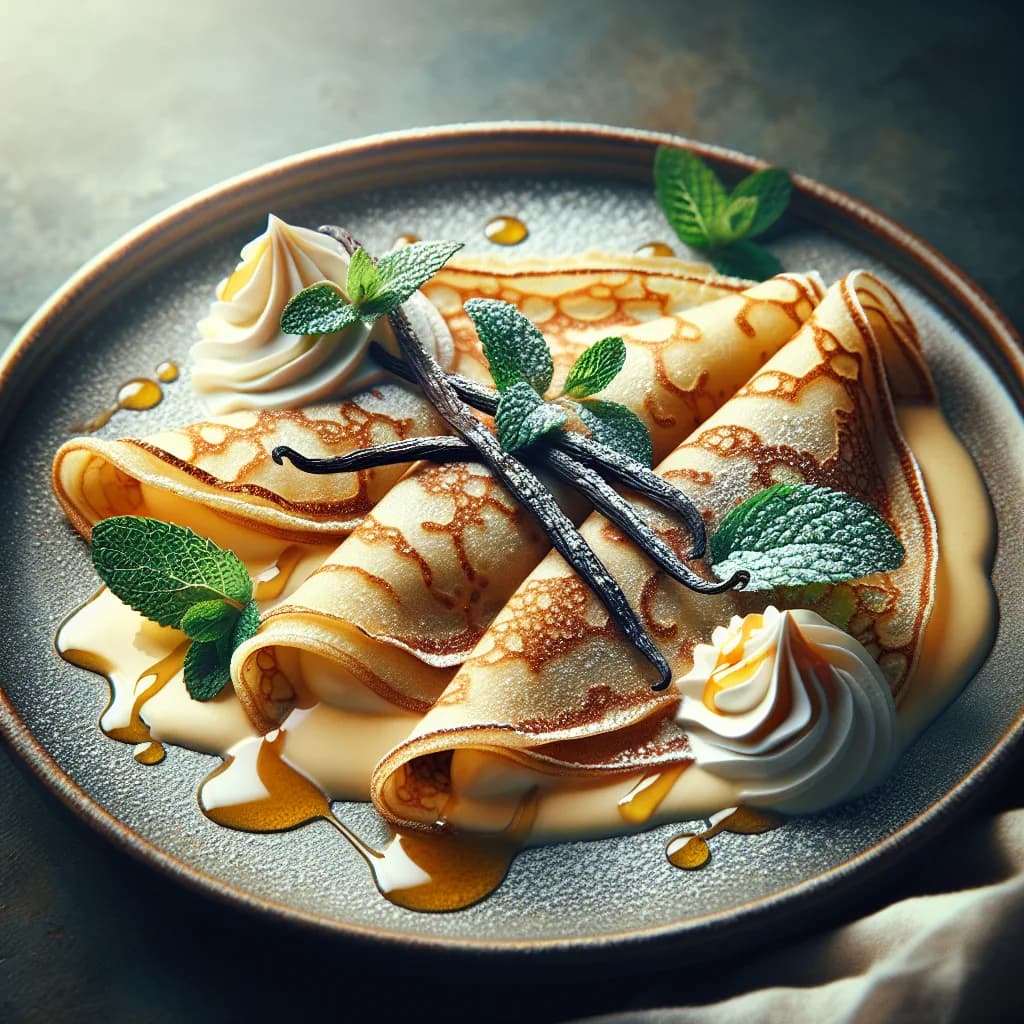 Crepes alla Vaniglia
